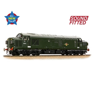 BACHMANN  35-302SF Class 37/0 Split Headcode D6710 BR Green (Late Crest) SOUND FITTED