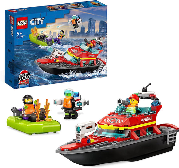 LEGO 60373 CITY FIRE RESCUE BOAT