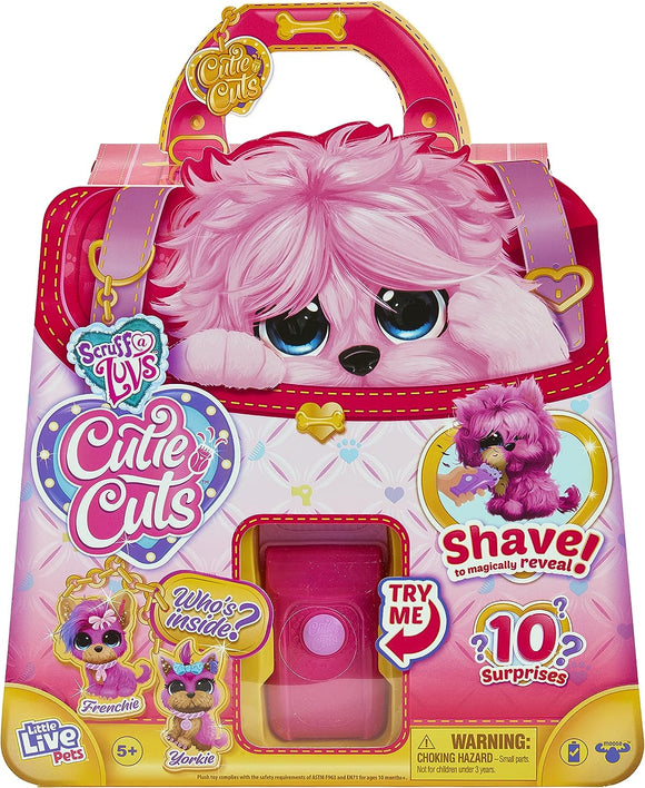 SCRUFF A LUVS 30146 CUTIES CUTS SHAVE AND REVEAL PINK PLAYSET