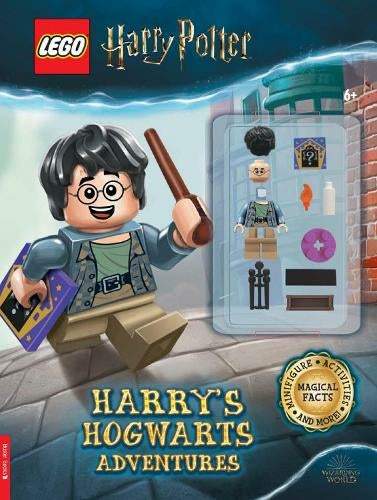 LEGO HARRY POTTER HARRYS HOGWARTS ADVENTURES ACTIVITY BOOK WITH LEGO MINIFIGURE
