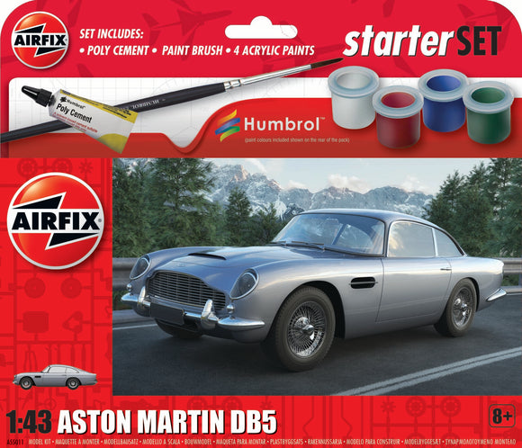 AIRFIX A55011 Starter Set - Aston Martin DB5  1/43  SCALE STARTER KIT