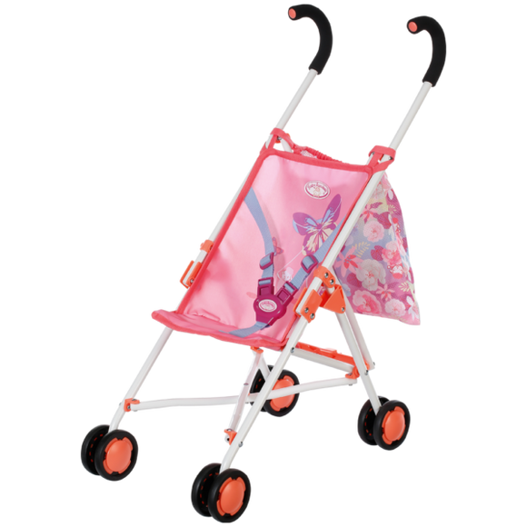 BABY ANNABELL 707470 ACTIVE STROLLER WITH BAG DOLLS PRAM