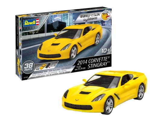 Revell 07449 2014 Corvette Stingray (easy-click)