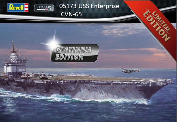 Revell 05173 USS Enterprise CVN-65 (Platinum Edition)