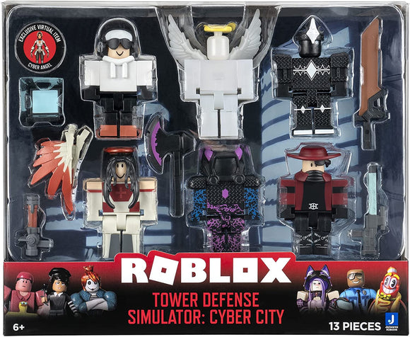 ROBLOX ROB0598 TOWER DEFENCE SIMULATOR: CYBER CITY PLAYSET