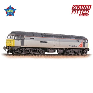 BACHMANN  35-430SFX  CLASS 47/3 47376  FREIGHTLINER 1995 FREIGHTLINER GREY WEATHERED SOUND FITTED