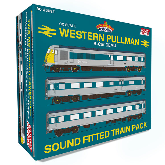 BACHMANN  30-426SF BR 'Western Pullman' 6-Car DEMU SOUND FITTED Train Pack
