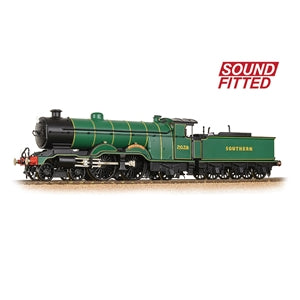 BACHMANN 31-911SF H2 CLASS 2038 PORTLAND BILL SOUTHERN LINED MALACHITE GREEN SOUND FITTED