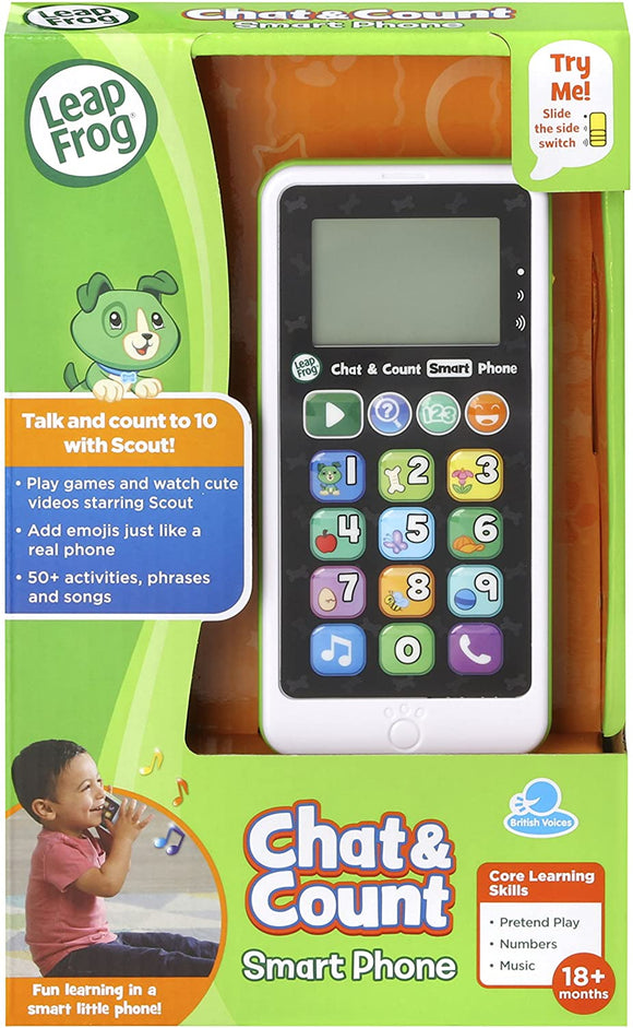 LEAPFROG 603703 CHAT AND COUNT SMART PHONE SCOUT