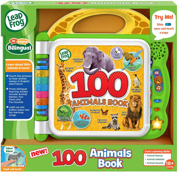 LEAP FROG 609543 100 ANIMALS BOOK