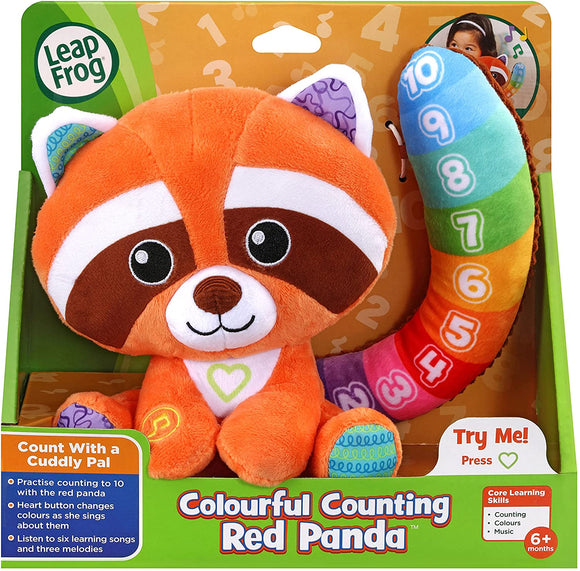 LEAPFROG 612103 COLOURFUL COUNTING RED PANDA