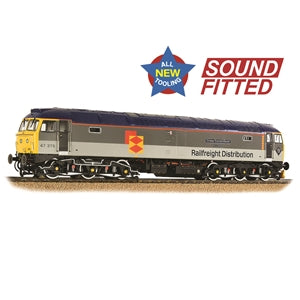 BACHMANN  35-419SF CLASS 47/3 47375 TINSLEY TRACTION DEPOT BR RAILFREIGHT DISTRIBUTION SOUND FITTED
