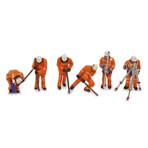 BACHMANN 36-050 PERMANENT WAY WORKERS OO SCALE FIGURES