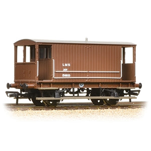 BACHMANN  38-553A MIDLAND BRAKE VAN LMS BAUXITE WITHOUT DUCKETS