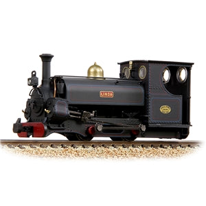 BACHMANN 391-127 Mainline Hunslet 0-4-0ST 'Linda' Penrhyn Quarry Lined Black (Late) Weathered  OO9 SCALE