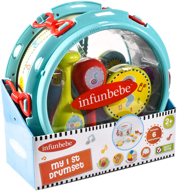INFUNBEBE TY2447 MY FIRST DRUMSET MUSICAL INSTRUMENTS