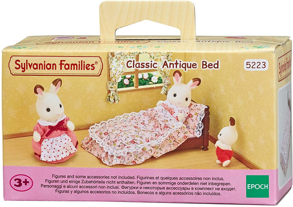 *SLIGHTLY FADED BOX* SYLVANIAN 5223 CLASSIC ANTIQUE BED