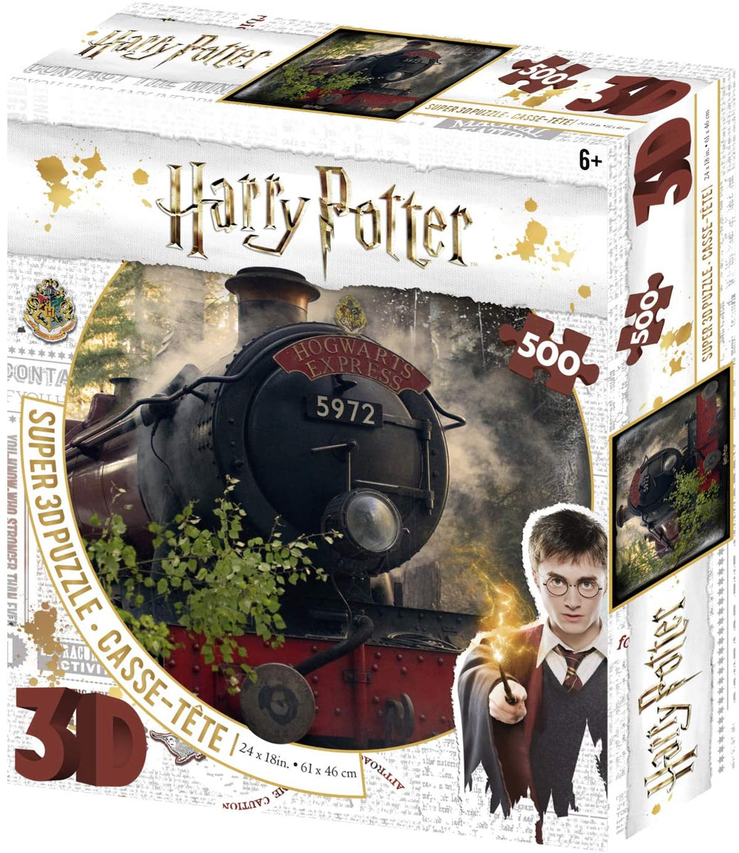 HARRY POTTER PRIME 3D PUZZLE 32506 THE HOGWARTS EXPRESS 500 PIECE –  Youngsters World