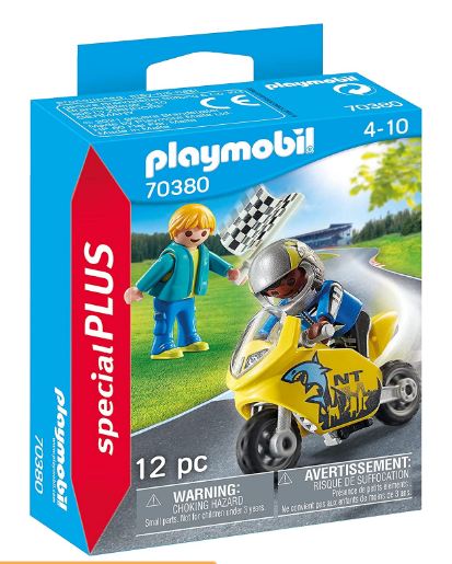 PLAYMOBIL 70380 SPECIAL PLUS BOYS WITH MOTORCYCLE