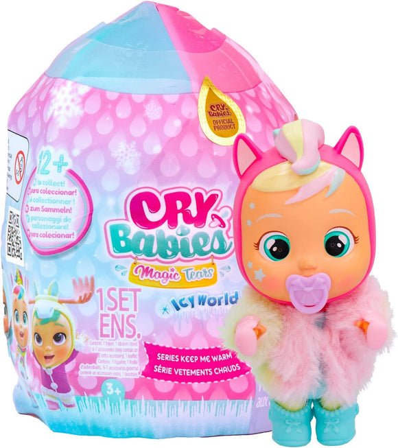 CRY BABIES 88993 MAGIC TEARS ICY WORLD SURPRISE COLLECTIBLE DOLL