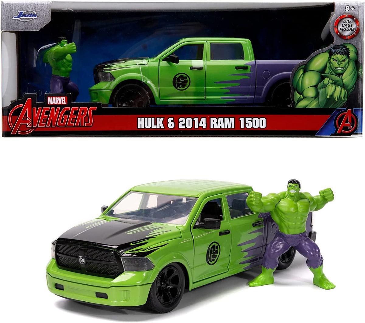 Figurine Hulk authentique Marvel signé JADA