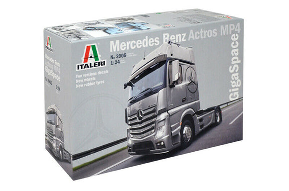ITALERI 3905 Mercedes Benz Actros MP4 Giga Space  Plastic Model Kit 1/24 SCALE