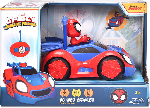 MARVEL SPIDEY AND HIS AMAZING FRIENDS 3000 RC WEB CRAWLER