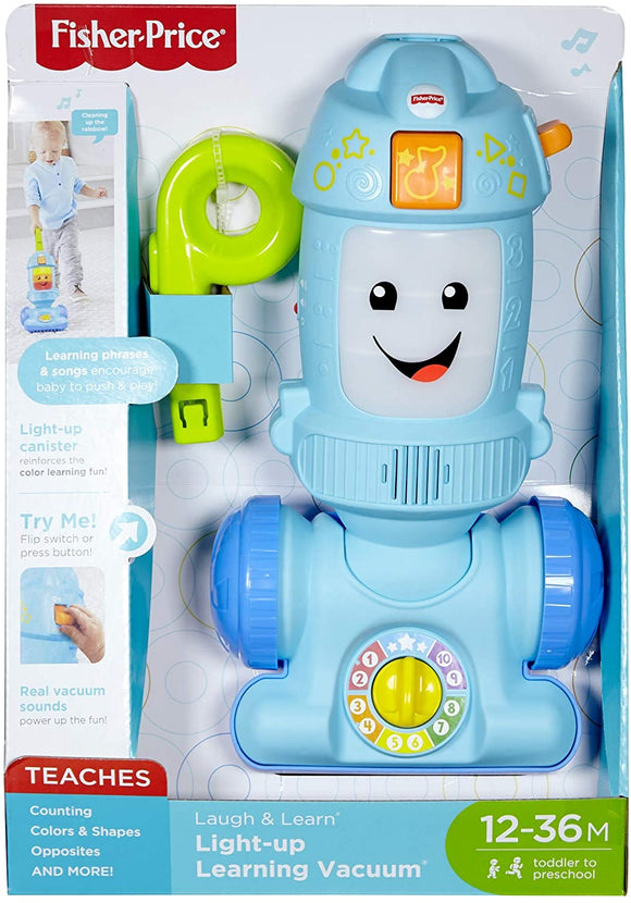 FISHER PRICE FNR97 LIGHT UP LEARNING VACUUM