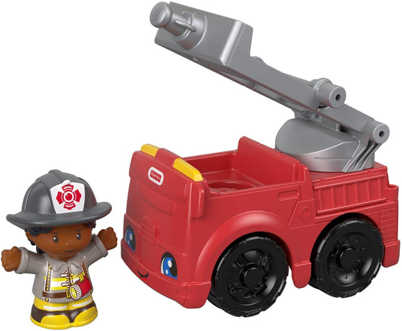 FISHER PRICE GGT34 LITTLE PEOPLE FIRE ENGINE AND FIREMAN
