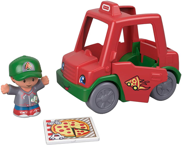 FISHER PRICE GGT38 LITTLE PEOPLE PIZZA DELIVERY MAN AND VAN