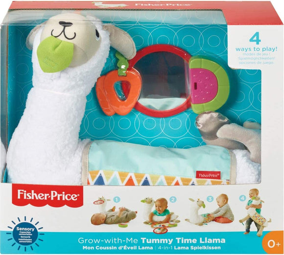 FISHER PRICE GHJ03 GROW WITH ME TUMMY TIME LLAMA