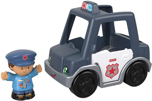 FISHER PRICE GKP63 LITTLE PEOPLE POLICE FIGURE AND VEHICLE