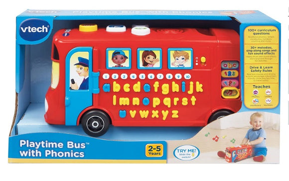 VTECH 150003 PLAYTIME BUS WITH PHONICS