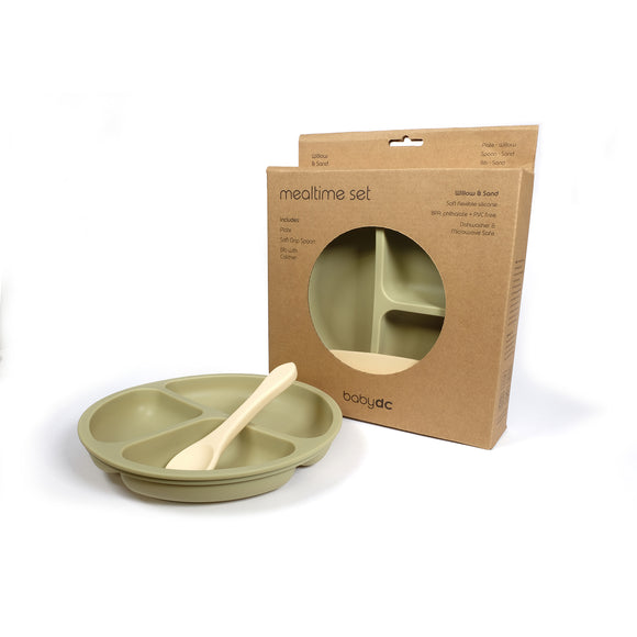 Baby Dc Mealtime Set Willow & Sand