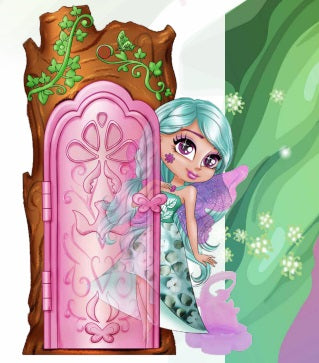 BFF BRIGHT FAIRY FRIENDS DOLL 21259 WITH FAIRY DOOR