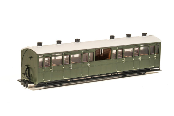 PECO GR-451U CENTRE OBSERVATION  COACH SR LIVERY UNLETTERED OO9 SCALE
