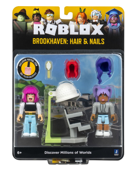 ROBLOX ROG0235 BROOK HAVEN : HAIR & NAILS GAME PACK