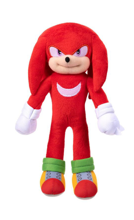SONIC THE HEDGEHOG 2 41276 KNUCKLES 9 INCH PLUSH