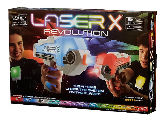 LASER X REVOLUTION 88046 DOUBLE BLASTER SET