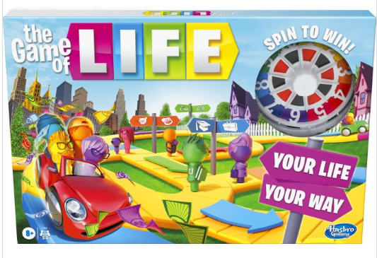 HASBRO F0800 THE GAME OF LIFE CLASSIC