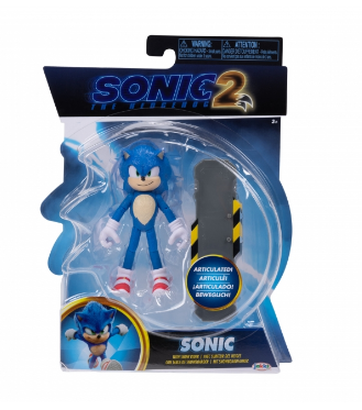 SONIC THE HEDGEHOG 141266 SONIC 4 INCH ARTICULATED FIGURE