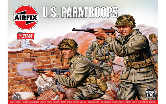 Airfix A00751V WWII US Paratroops 1:76 Scale