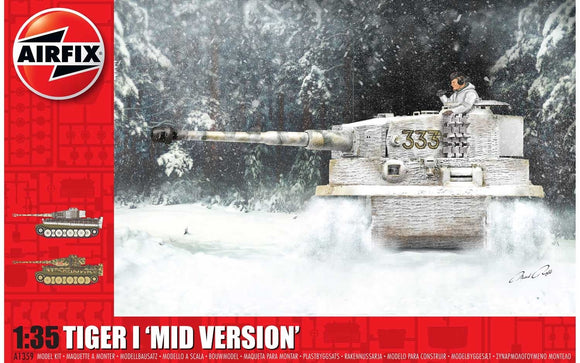 Airfix A1359 Tiger-1 Mid Version 1:35 Scale