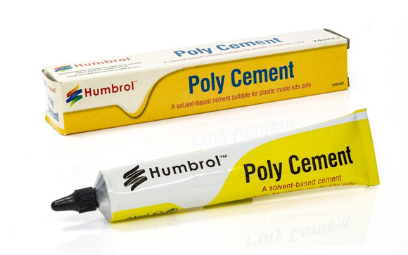 Humbrol AE4422 Poly Cement Large (Tube) Glue