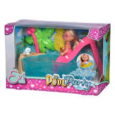 EVI LOVE 105733593 POOL PARTY DOLL SET