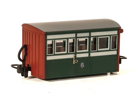 PECO GR-551 FR BUG BOX COACH 3RD  CLASS EARLY PRESERVATION LIVERY  OO9 SCALE