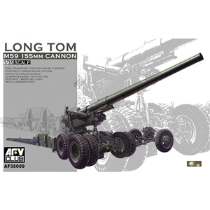 AFV CLUB AF35009 M59 155mm Long Tom Cannon 1/35 SCALE