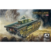 AFV CLUB AF35259 CHURCHILL AVRE WITH SNAKE LAUNCHER  1/35 SCALE