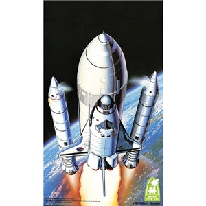 ACADEMY 12707 SPACE SHUTTLE AND BOOSTER ROCKETS 1/288 SCALE