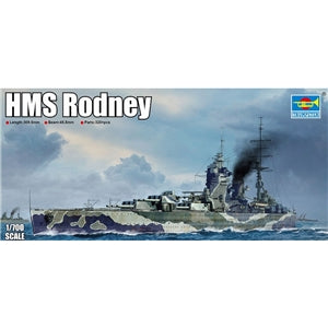 TRUMPETER 06718 HMS RODNEY  1/700 SCALE